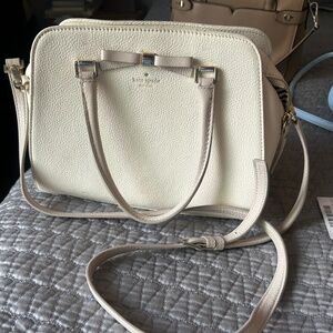 Kate Spade Henderson Street Sawyer Ivory & Cement Bow